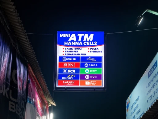 Reklame, neon box & huruf timbul — proyek Dexsign di Karawang 1