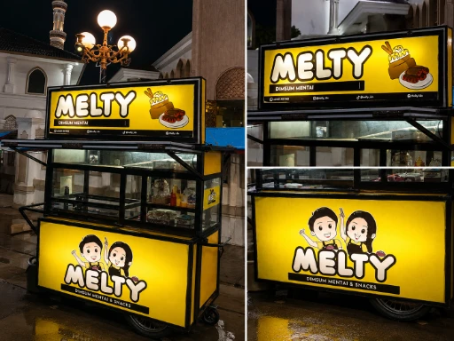 Reklame, neon box & huruf timbul — proyek Dexsign di Karawang 1