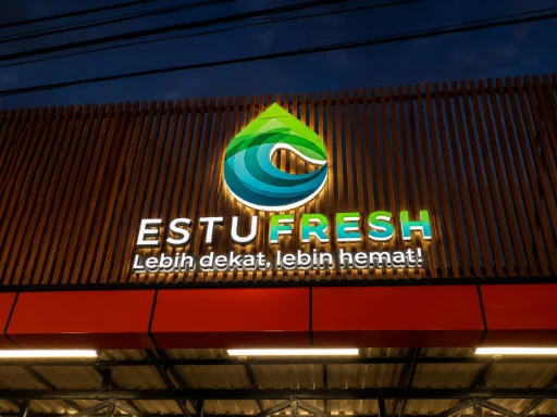 Reklame, neon box & huruf timbul — proyek Dexsign di Karawang 6