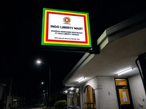 Reklame, neon box & huruf timbul — proyek Dexsign di Karawang 9