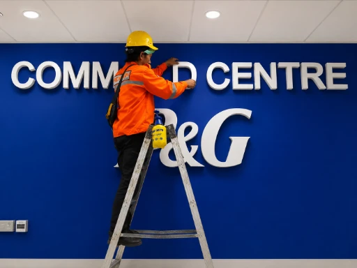 Reklame, neon box & huruf timbul — proyek Dexsign di Karawang 9
